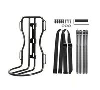 SUDOCA Portabicicletas de Horquilla Delantera para Turismo, Soporte Universal para Bicicletas de montaña, Grava y Carretera - Portaequipajes Ligero de Aluminio,A