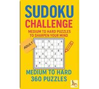 SUDOKO CHALLENGE: Medium to hard puzzles to sharpen your mind
