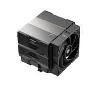Sudokoo SK620 Disipador CPU AM5: CPU Cooler Solo para AM5 -Doble Torre con Dos PWM FDB Ventilador de 120mm y 6 HeatPipes, Fácil Montaje Deslizante, 5 Años de Garantía, Negro