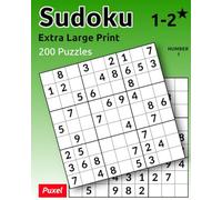 Sudoku 1-2* edition number 1: Extra Large Print. 200 Puzzles. (Sudoku Challenge Series - Extra Large Print)