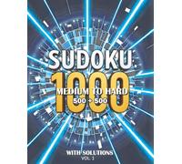 Sudoku 1000: Medium to Hard