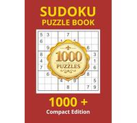 Sudoku 1000+ Sized Puzzle Book - Varied Difficulty - Solutions Included: Attention and Cognitive Stimulation, The Compact One