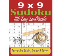 Sudoku 1116 Puzzle: Sudoku Puzzles with Easy to Read Print, 1116 Puzzles (Easy Level Only) with solutions given ,Suitable for Adults, Seniors and ... for Vocations, Holidays and Relaxation