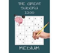 Sudoku 1200 Medium Puzzles: A Book With 1200 Sudoku Puzzles Medium Difficulty Enhance Your Puzzle-Solving Skills.
