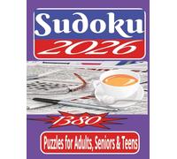 Sudoku 1380 Puzzles: Sudoku 1380 Puzzles with solutions provided right after each of four level of game, easy to read print / 8.5 x 11 inches, 475 ... Gift for Vacations, Holidays & Relaxation.
