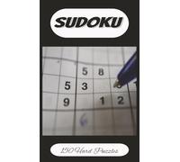 Sudoku 150 Hard Puzzles: Pocket size version 4"x6" | Perfect Gifts for Adults, Teen and Seniors
