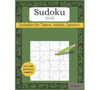 Sudoku, 16x16: easy to read print, 16x16 Puzzles Volume 1 | 8.5x11 inches, 250 pages | 700+ Puzzles great for Vacations. Spare time and as Gifts.