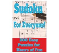 Sudoku: 200 Easy Puzzles, Hours of Fun, Travel, Leisure Time, LARGE PRINT