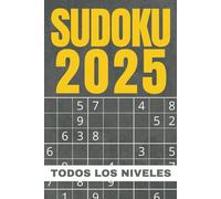 SUDOKU 2025 para adultos, mayores y jóvenes: Desafíos en Todos los Niveles - Tamaño de Bolsillo - Soluciones Incluidas - LETRA GRANDE