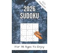 Sudoku 2026 Edition: sudoku puzzle 2026 edition | Botton Tile | 6x9 inches, 110 pages | 100+ Puzzles | Solutions Included