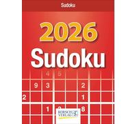 Sudoku 2026: Tages-Abreisskalender. Jeden Tag ein neues Sudoku. I Aufstellbar I 12 x 16 cm
