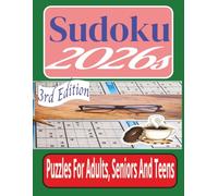 Sudoku 2026s - 1200 puzzles: Sudoku 1200 puzzles with Easy to Read Print / 8.5 x 11 inches, 415 pages with Page numbers / 1200 puzzles.. Gift for Vacations, Holiday and Relaxation.
