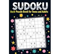 Sudoku 9×9 Puzzle Book for Teens and Adults: Classic Logic Puzzles with Solutions Included | Large 8.5 × 11 Pages | Brain Games for Beginners to Intermediate (Smart Start Sudoku Puzzle Series)