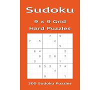 Sudoku 9 x 9 Puzzle Book 300 Puzzles: 300 Easy 9 x 9 Sudoku Puzzles, 2 puzzles per page for mental stimulation | 6 x 9 inches, 225 pages | 300 ... free time. Ideal cheap Secret Santa gift.