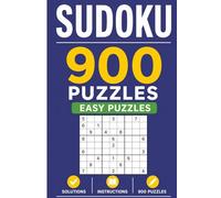 Sudoku 900 Easy Puzzles