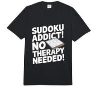 Sudoku Adicto No Se Necesita Terapia Divertido Sudoku Comfort Colors Adult Heavyweight T-Shirt
