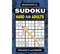 Sudoku Adults: Hard Sudoku for Adults - Challenging Sudoku Puzzles for Adults, Advanced Logic Games & Brain Training
