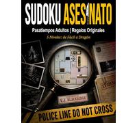 Sudoku Asesinato: 5 Niveles: de Fácil a Dragón | Pasatiempos Adultos | Regalos Originales