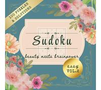 Sudoku - Beauty Meets Brainpower: Aesthetic Sudoku to Calm the Mind - Easy, Vol. 2