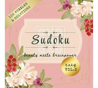 Sudoku - Beauty Meets Brainpower: Aesthetic Sudoku to Calm the Mind - Easy, Vol. 3