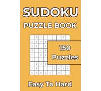 Sudoku Book: 150 Easy to Hard Puzzles for Adults, Handy Travel Size