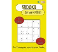 Sudoku Book Easy Level of Difficulty: Easy Relaxing Sudoku with Solutions | 100 Puzzles | 6x9 inches, 100 pages ... Gift for Vacations, Holidays, Weekends, Leisure Time
