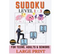 Sudoku Book For Adults: 2000+ Sudoku Puzzles from Easy to Hard | Brain-Boosting Fun for Adults and Seniors | Large Print Edition