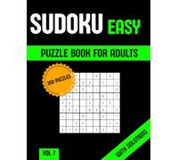 Sudoku Book for Adults: Easy Puzzles, Vol. 7