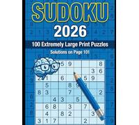 Sudoku Book for Adults - Extremely Large Print: Sudoku Puzzle Book with Solutions - The Perfect Challenge for everyone
