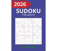 SUDOKU BOOK FOR ADULTS: Large Print: Sudoku Puzzle Book with Solutions - The Perfect Challenge for experts | Hard Puzzles