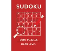 Sudoku Book for Adults -Sudoku Puzzle Book with Solutions - Hard Level: Hours of Fun with Enjoyable Sudoku Challenges (Step by step sudoku, by amal bennani smires)