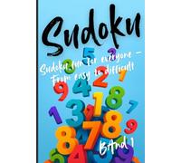 Sudoku Book: for All Skill Levels - 120 Fun & Challenging Puzzles with Solutions | Compact 6x9 Travel Format