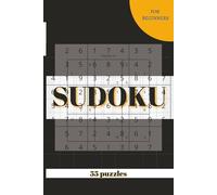 Sudoku Book: Sudoku For Beginners, Giftable book with glossy cover.