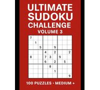 Sudoku Book - Volume 3 (Medium+): Challenging Logic Puzzles to Sharpen Your Mind and Boost Focus
