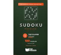 Sudoku Brain Games for Adults: 100 Classic 9x9 Puzzles in a Compact Pocket Travel Size Book (S09-100)