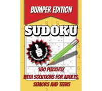 Sudoku Bumper Edition: Sudoku Bumper Edition Puzzle Book with Easy to Read Print for Adults, Seniors and Teens | 6X9 Inches, 138 Pages | 180 Puzzles ... for Vacations, Holidays and Puzzle addicts.