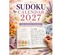 Sudoku Calendar 2027 - Page a Day.