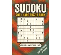 SUDOKU CHALLENGE: 200+ Hard Puzzles to Sharpen Your Mind: The Ultimate Brain Workout for stress Relieve & Confidence Building | 6x9 inches, 157 Pages ... ... Perfect Gift for Adults, Teens & Seniors