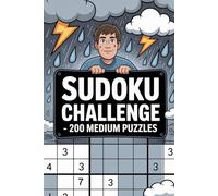 Sudoku Challenge: 200 Medium Puzzles | Large Print Puzzle Book for Adults (Brain Relax Puzzle Series)