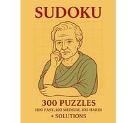 Sudoku Challenge: 300 Puzzles from Easy to Hard: Train Your Brain with 4 Grids per Page - 100 Easy, 100 Medium, 100 Hard + Solutions Included