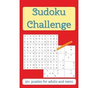 Sudoku Challenge: Daily Puzzles to Improve Logic and Concentration | 6x9 inches, 110 pages | 50+ puzzles ... Gift for Vacations, Holidays and Free Times