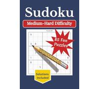 Sudoku Challenge On-the-Go: Compact Travel Sudoku | 85 Challenging Puzzles for Adults & Seniors | 6x9 Easy-Read Format with Solutions