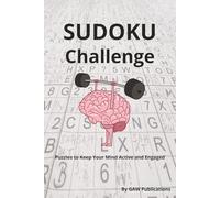 Sudoku Challenge: Sudoku Puzzles with Easy to Read Print and Challenge and Exercise the Mind | 6x9 inches, 110 pages | 50+ puzzles ... Gift for Vacations, Holidays, and Free Times