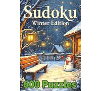 Sudoku Christmas - 600 Christmas Collectables Puzzles for Kids & Adults: Christmas Sudoku Large Print 600 Puzzles for Adults Kids Teens Seniors | Easy to Play Brainteaser Games | 6x9 Inches Size, 200 Pages with Solutions | Boost memory & Reduce Stress