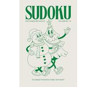Sudoku Christmas Edition: 200 Easy & Medium Sudoku Puzzles - Pocket Size Perfect Christmas Stocking Stuffer for Adults