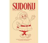 Sudoku Christmas Edition: 200 Medium & Hard Sudoku Puzzles - Pocket Size Perfect Christmas Stocking Stuffer for Adults
