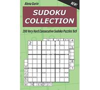 Sudoku Collection: 200 Very Hard Consecutive Sudoku Puzzles 9x9