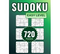 Sudoku Compact: 720 Easy Sudoku Puzzles: Compact Layout • 6 Puzzles Per Page • Complete Answer Keys