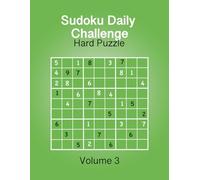 Sudoku Daily Challenge Hard Puzzle: Stay Sharp with One Puzzle a Day