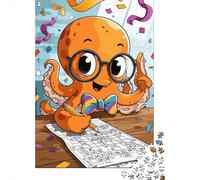 Sudoku de Pulpo Puzzle Adultos 1000 Piezas Juegos Educativos para Decoración del Hogar Juego De Rompecabezas Cumpleaños Stress Relief 1000pcs (75x50cm)